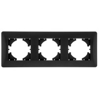 GUSI Ugra РАМКА 3-местная, цвет графит., С1130-010