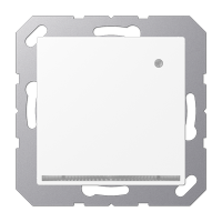 Светодиодная ориентационная подсветка со встроенным датчиком освещённости; термопласт; белый матовый; A500, A1539-OWWMLNW