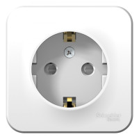 BLANCA О/У РОЗЕТКА с заземлением со шторками, 16А, 250В, БЕЛЫЙ BLANCA О/У РОЗЕТКА с заземлением со шторками, 16А, 250В, БЕЛЫЙ