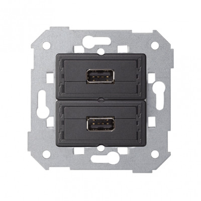 Simon 82 Detail Коннектор 2 x USB 2.0 типа A, мама, 7501090-039