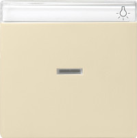 067001 Gira Одинарная клавиша с полем для надписи и подсветкой