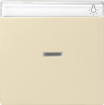 067001 Gira Одинарная клавиша с полем для надписи и подсветкой