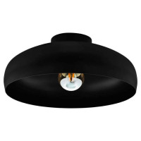 43637 Светильник потолочный MOGANO, 1x60W, E27, H170, ?400, сталь, черный