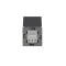DKC KANT Розетка силовая, 2P+E, с з/ш, с крышкой, IP44, черный уголь, 7012013