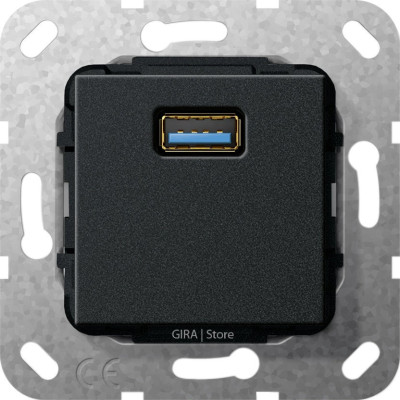 568210 Gira Разъем USB 3.0 A