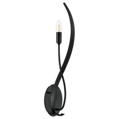 Lightstar 733517 (MB21041-1A) Бра RAGNO 1х40W E14 ЧЕРНЫЙ МАТОВЫЙ (в комплекте)