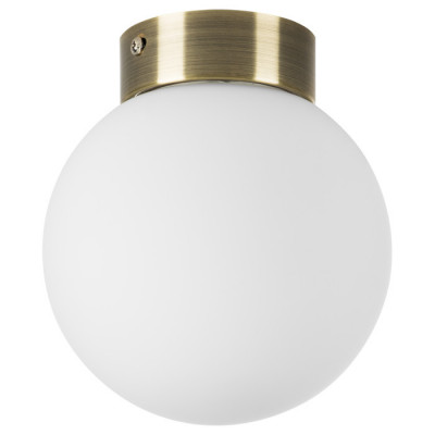 Lightstar 812011 (MX8131-1B-S ) Люстра GLOBO 1х40W E14 antique bronze/white (в комплекте)