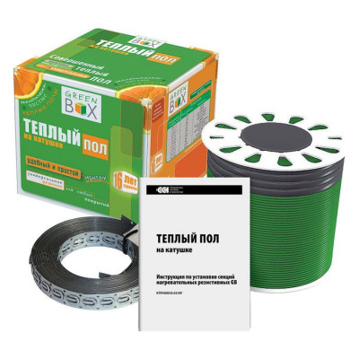 Кабель нагревательный "Green Box" GB 10,0 м/150 Вт