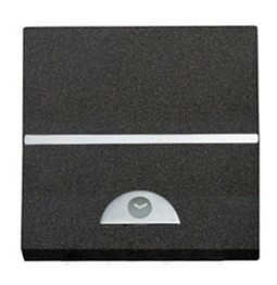 N2262 AN - Механизм электронного выключателя с таймером 9 сек - 240 сек, 1000 Вт, 2-модульный, серия Zenit, цвет антрацит