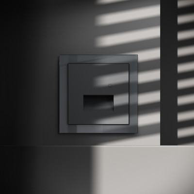 Подсветка светодиодная встраиваемая VOLTUM S70 с датчиком, (графит), VLS070707