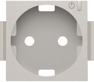 Niko Home Control Серый Накладка розетки Zigbee, 102-66930