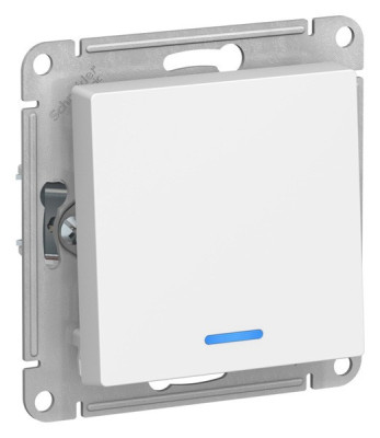 ATN001313 - ATLASDESIGN 1-клавишный ВЫКЛЮЧАТЕЛЬ с подсветкой, сх.1а, 10АХ, механизм, ЛОТОС, Systeme Electric