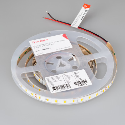 Лента ULTRA-C72-10mm 24V Warm3500 (7.2 W/m, IP20, 5630, 5m) (Arlight, высок.эфф.200 лм/Вт), 040211