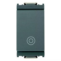 Vimar Кнопка 1P NO 10A серая, 16080