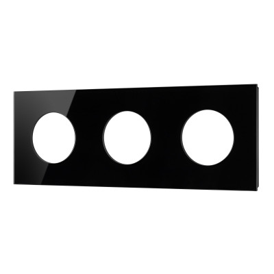 043839 - Рамка стеклянная FRM-GLARE-GC-3-BK (Arlight, -)