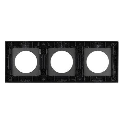 043839 - Рамка стеклянная FRM-GLARE-GC-3-BK (Arlight, -)