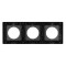043839 - Рамка стеклянная FRM-GLARE-GC-3-BK (Arlight, -)