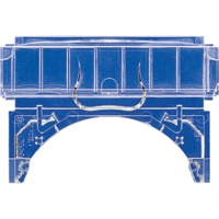 держатель надписи на фиксаторах верхний, AS82INABT