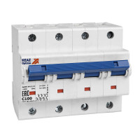 КЭАЗ OptiDin BM125 Автоматический выключатель 4P 100A D 15кА AC (BM125-4ND100-14ln-УХЛ3)
