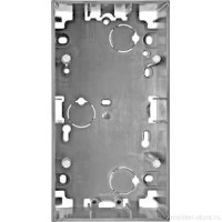 M-Plan Коробка 2-ная для накладн. монтажа, антрацит