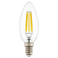 Lightstar 933502 Лампа LED FILAMENT 220V C35 E14 6W=65W 400-430LM 360G CL 3000K 30000H (в комплекте)