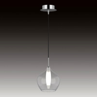 Lightstar 803041 (MD2098L-1C) Подвес PENTOLA 1х25W G9 ХРОМ/ПРОЗРАЧНЫЙ (в комплекте)
