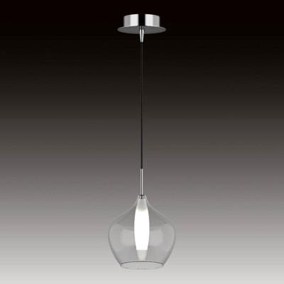 Lightstar 803041 (MD2098L-1C) Подвес PENTOLA 1х25W G9 ХРОМ/ПРОЗРАЧНЫЙ (в комплекте)