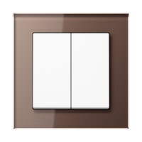 Jung Выключатель 2-клавишный,  серия A Creation