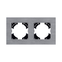 Рамка 2-постовая, серый Kollinger Reflex AL RA2GY