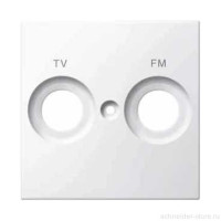 SM Накладка с маркировкой TV/FM, полярно-бел. SM Накладка с маркировкой TV/FM, полярно-бел.