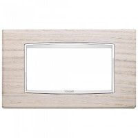 20654.C32 - Vimar Накладка классика для 4 модуля дуб выбеленый 20654.C32 - Vimar Накладка классика для 4 модуля дуб выбеленый