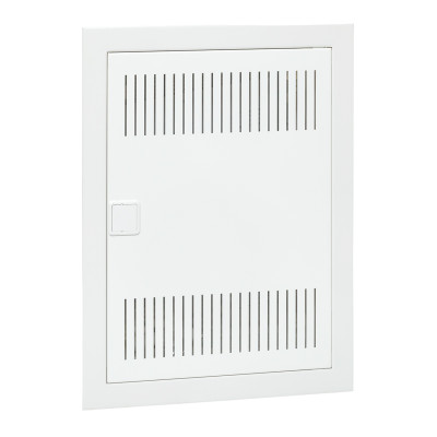 Встраиваемый слаботочный щит "Nova" 2 габарит с металлической перфорированной дверью IP40 EKF, nv-mb-pmd-2