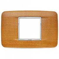 Vimar Накладка с закруглениями для 2 модулей центрально вишня американская, 20682.C36