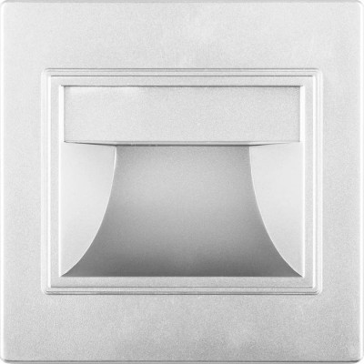 Светильник встраиваемый светодиодный 1.5W, 60LM, 4000K, серебро, LN12/JD12, Feron 29559