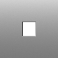 Donel S08 серый графит накладка 1-я для розеток RJ45,TV,SAT , серия DB, DS85959