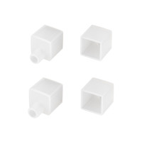 Заглушка WPH-FLEX-1414-TOP WHITE с отверстием (Arlight, Пластик), 040862