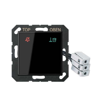 Накладка (стекло) для внешнего DND-модуля с LED-лампами, 24 В, ACUKO6M24SW