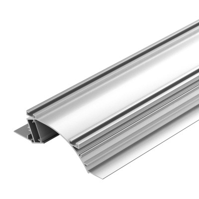 Профиль с экраном ALM-ARC-SINGLE-2000 ANOD+FROST (Arlight, Алюминий), 029850