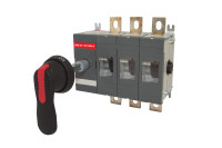 Рубильник ВНК-43-2 3П 1000А с выносной фронтальной ручкой управления и переходником 185 мм, SQ0744-0218