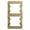 GLOSSA 2-постовая РАМКА, вертикальная, ТИТАН