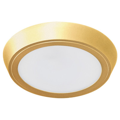 Lightstar 216932 Светильник URBANO CYL LED 20W 1480LM 115G ЗОЛОТО 3000K IP65 (в комплекте)