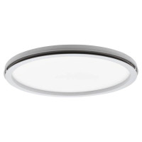 99841 Потолочный светильник LAZARAS, LED 22W, управление через пульт, RGB+TW, ?450,  пластик//сталь