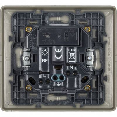 064838 - Celiane with NETATMO.Умная розетка 2К+З 16А 230В.Цвет Графит