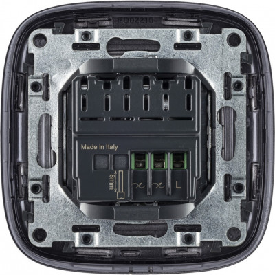 752784 - Valena Allure with NETATMO.Умный проводной выключатель с опцией светорегулирования 5-300 Вт 230В.Цвет Алюминий