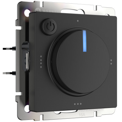 Werkel W1151108/ Терморегулятор электромеханический для теплого пола (черный), a051624