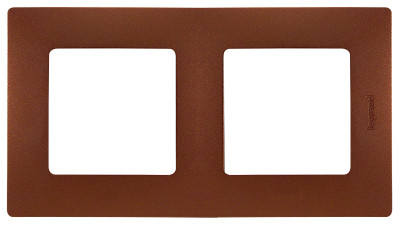 Legrand Рамка 2 поста - Legrand Etika - какао, 672572