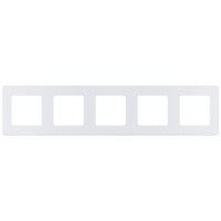 Legrand Рамка 5 постов - Legrand Inspiria - жемчуг, 673976