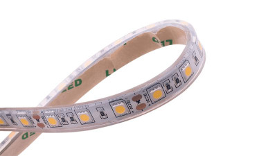 Лента светодиодная стандарт 5050 60LED/м 14.4Вт/м тепл. бел. 12В IP68 со скотчем 3М (уп.5м) SWG Standard 00-00009269
