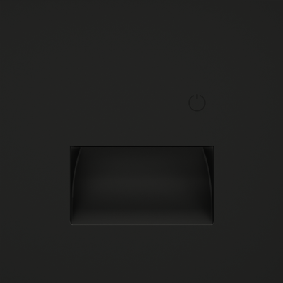 Подсветка светодиодная встраиваемая VOLTUM S70 с датчиком, (черный матовый), VLS070708