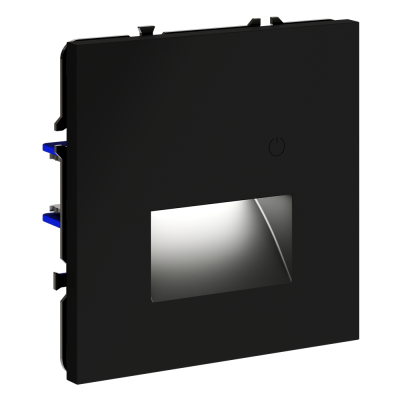 Подсветка светодиодная встраиваемая VOLTUM S70 с датчиком, (черный матовый), VLS070708